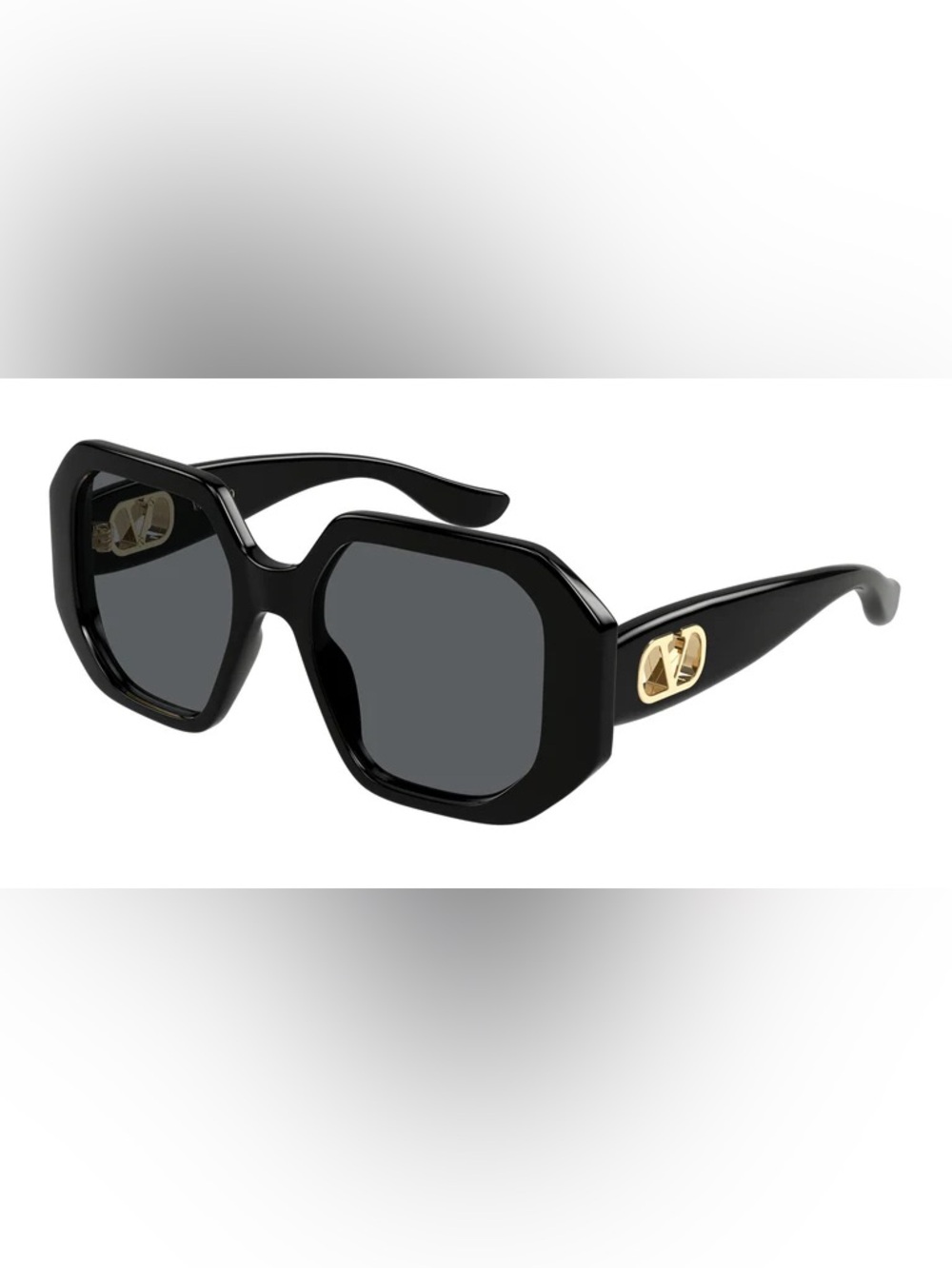 BRAND NEW VALENTINO VG0003SA-001 BLACK   SUNGLASSES 55-17-145